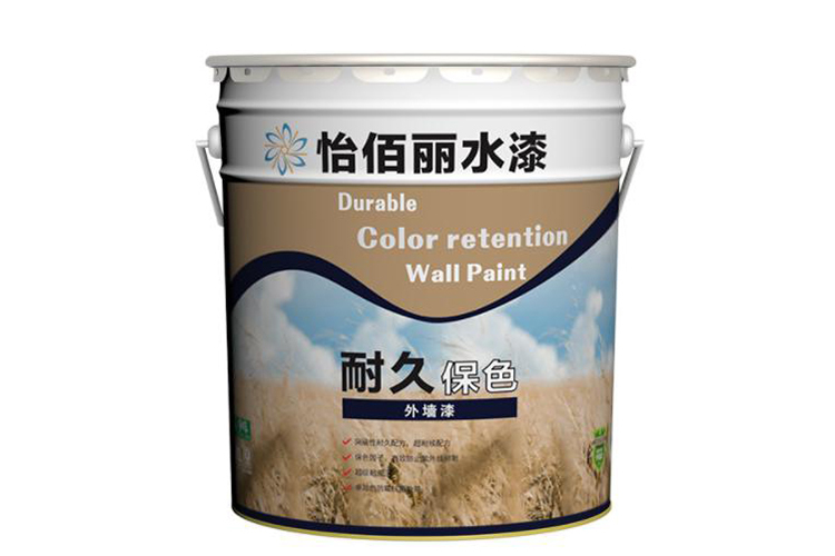 耐久保色水漆 