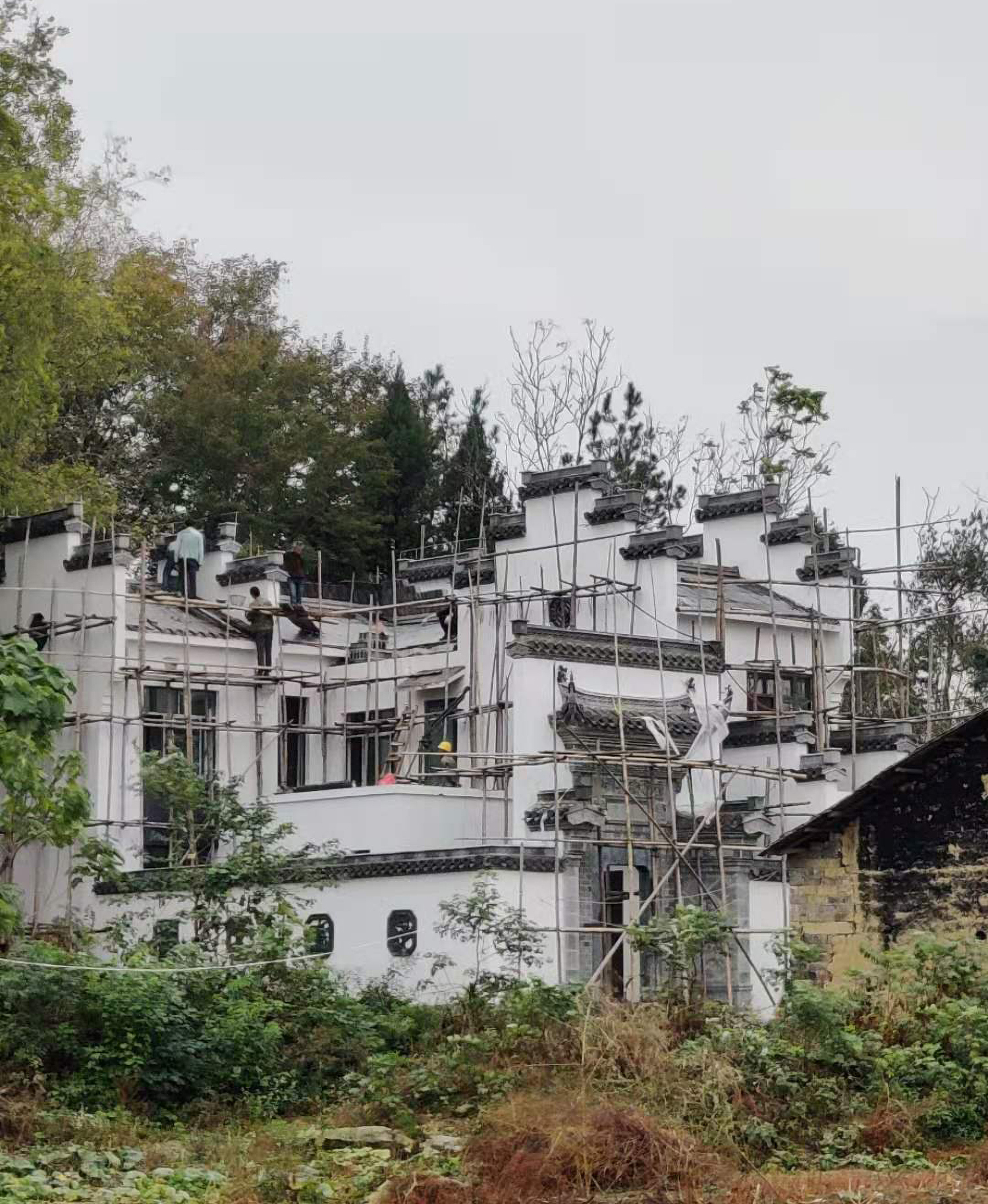 湖北黄冈吴家徽派宅院