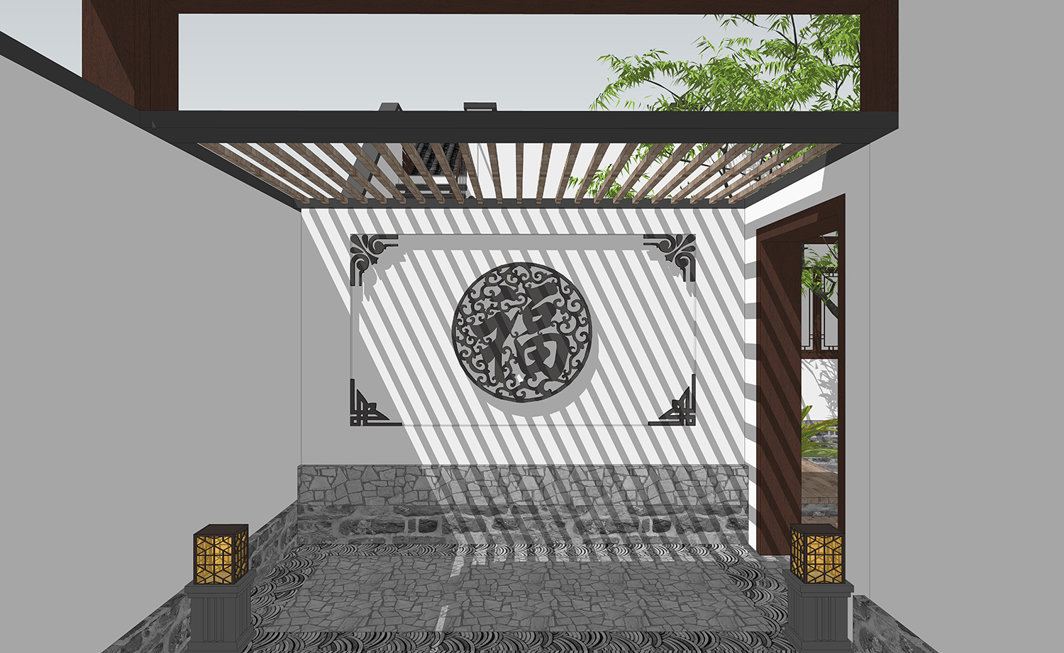 北京密云张家三合院