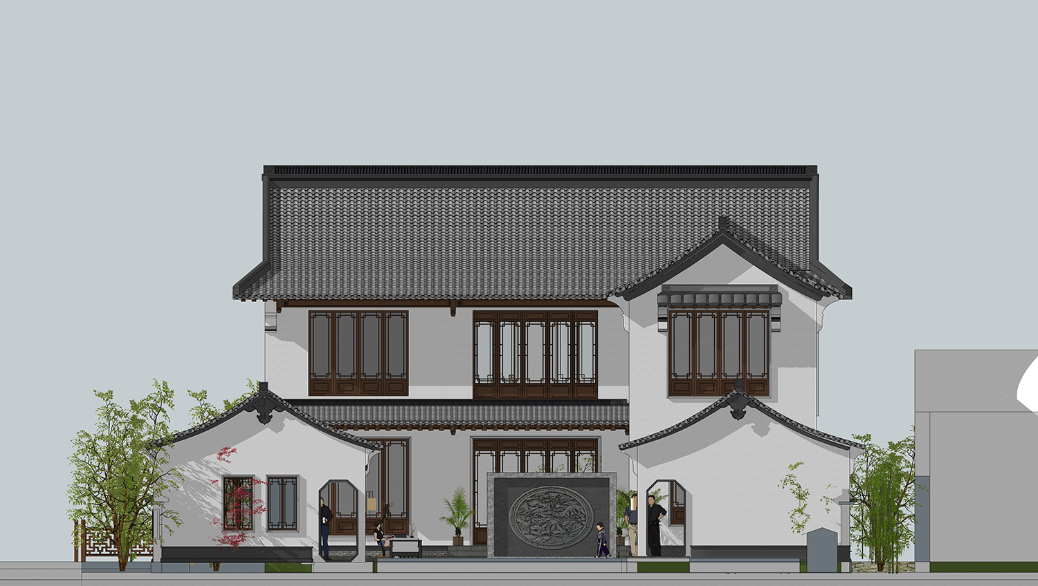 江苏南通刘家苏派自建房