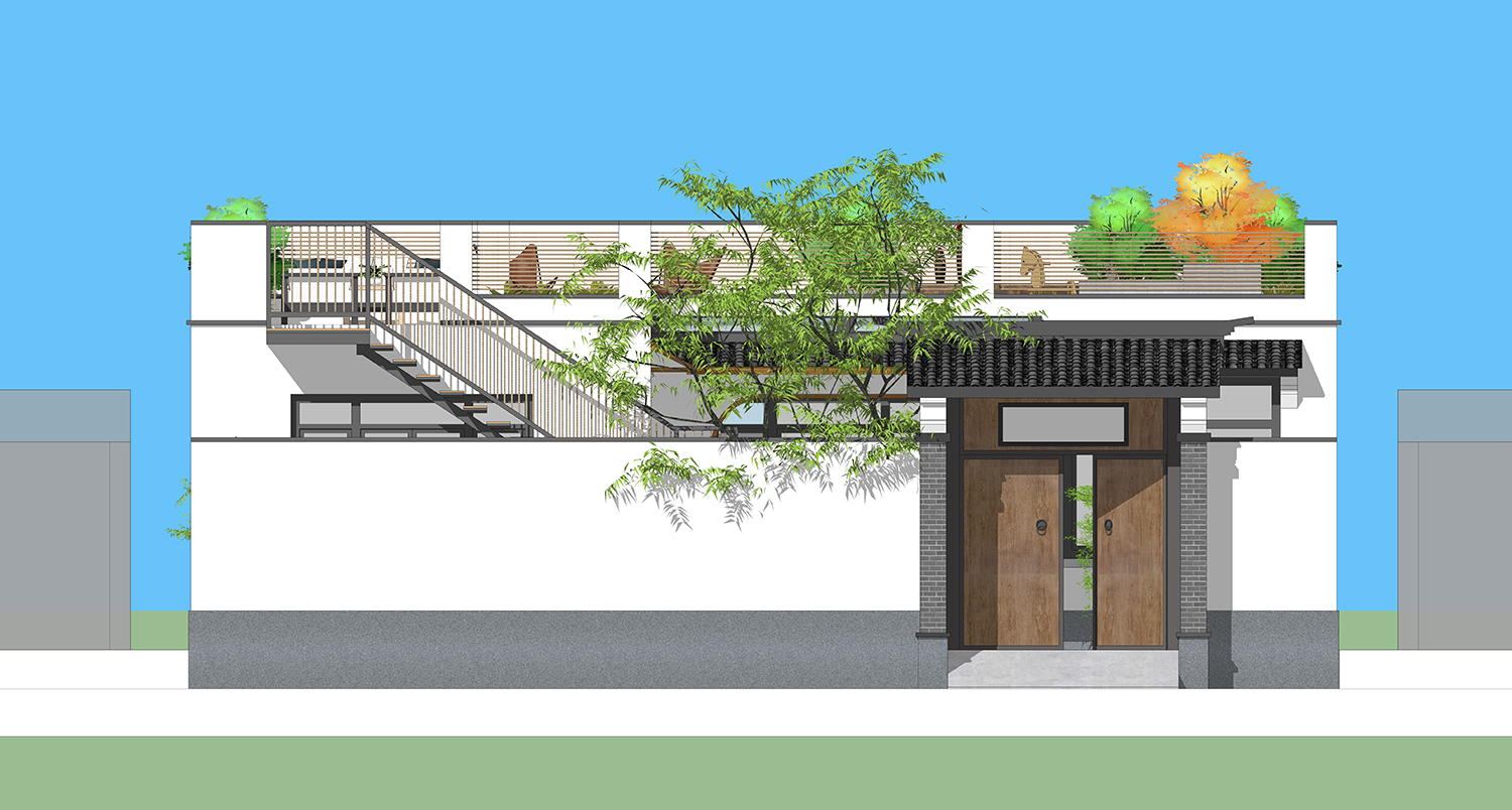北京通州马家新中式宅院