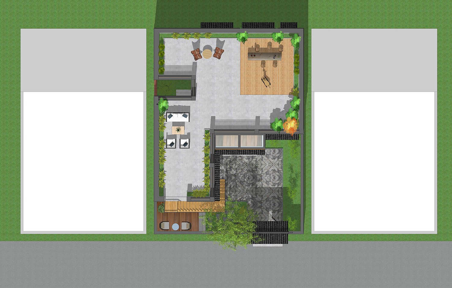 北京通州马家新中式宅院