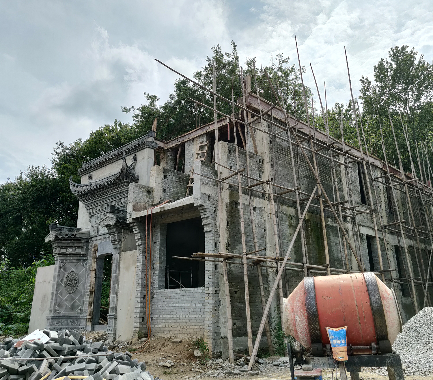 湖北黄冈吴家徽派宅院