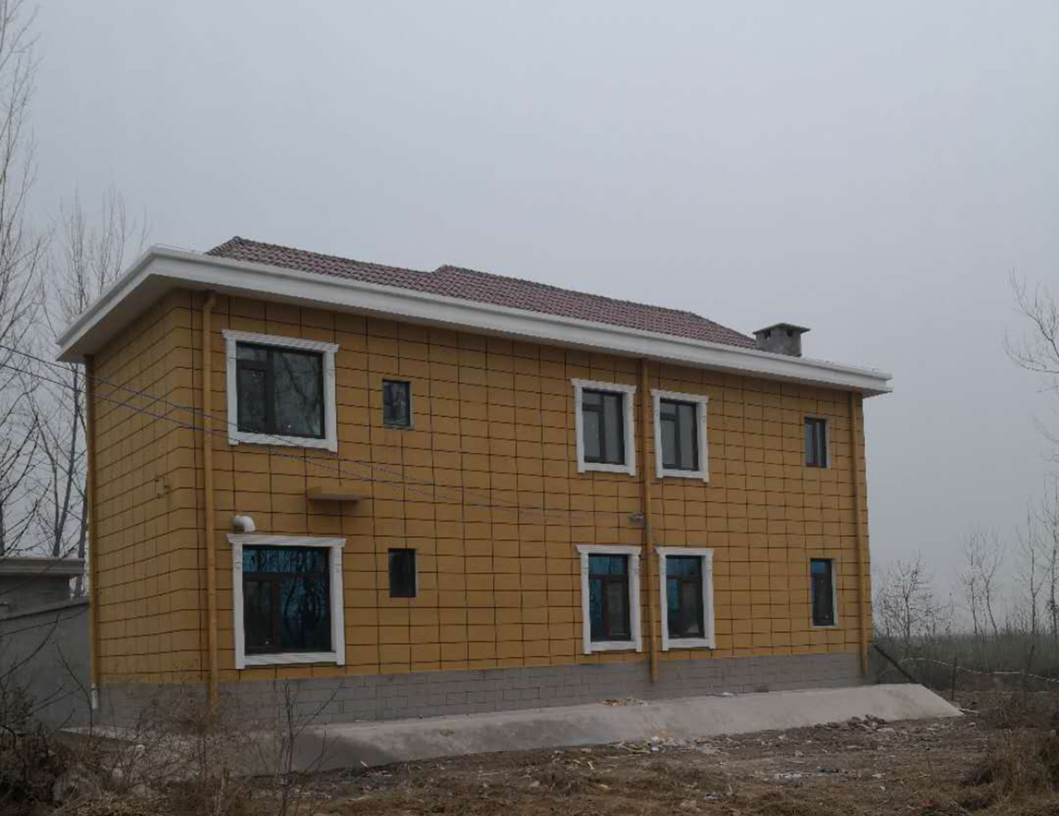 河南许昌二层欧式乡住别墅设计图纸