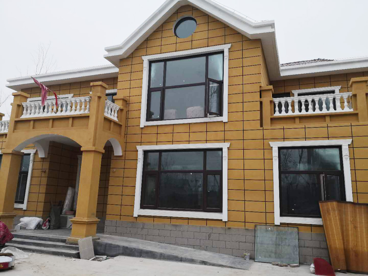 河南许昌二层欧式乡住别墅设计图纸