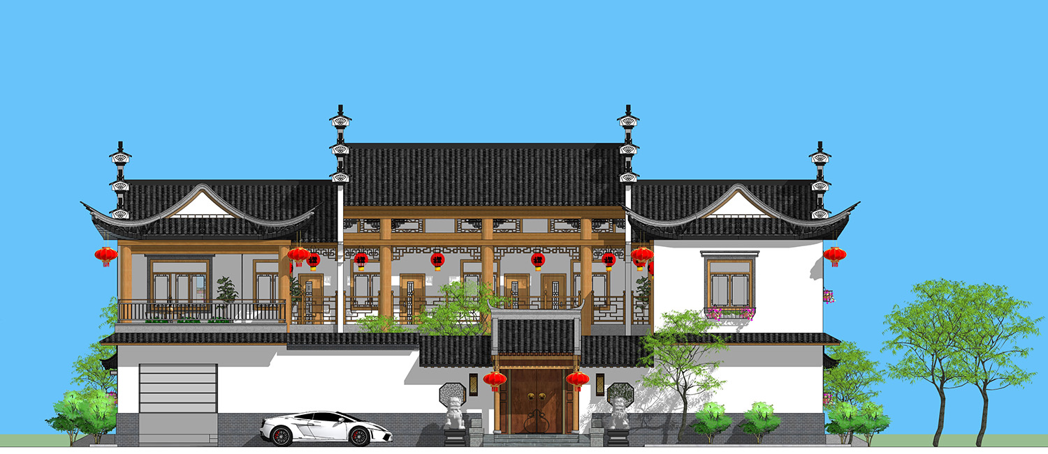 江西吉安徽派雅居