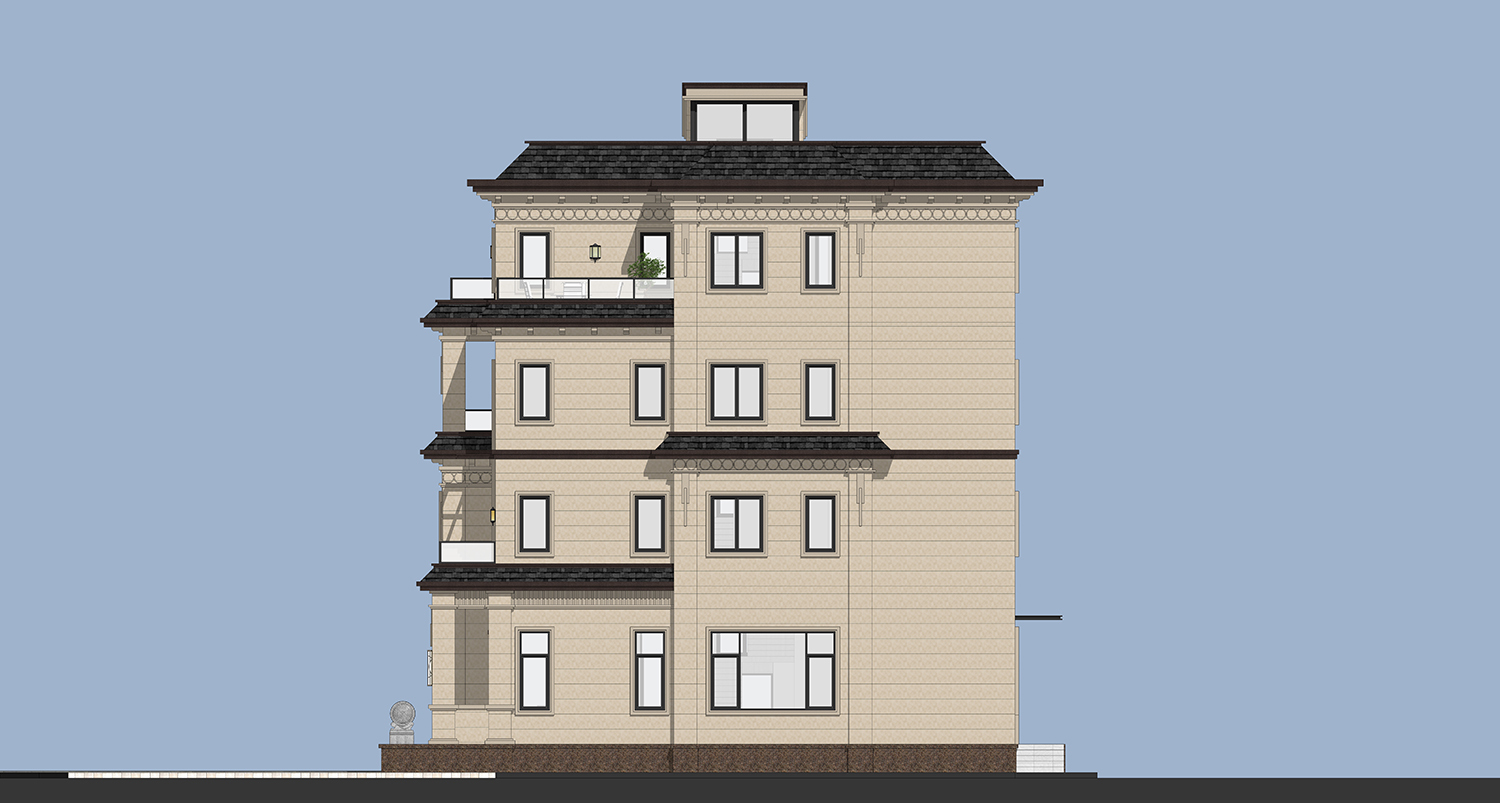 福建泉州钟家新中式别墅