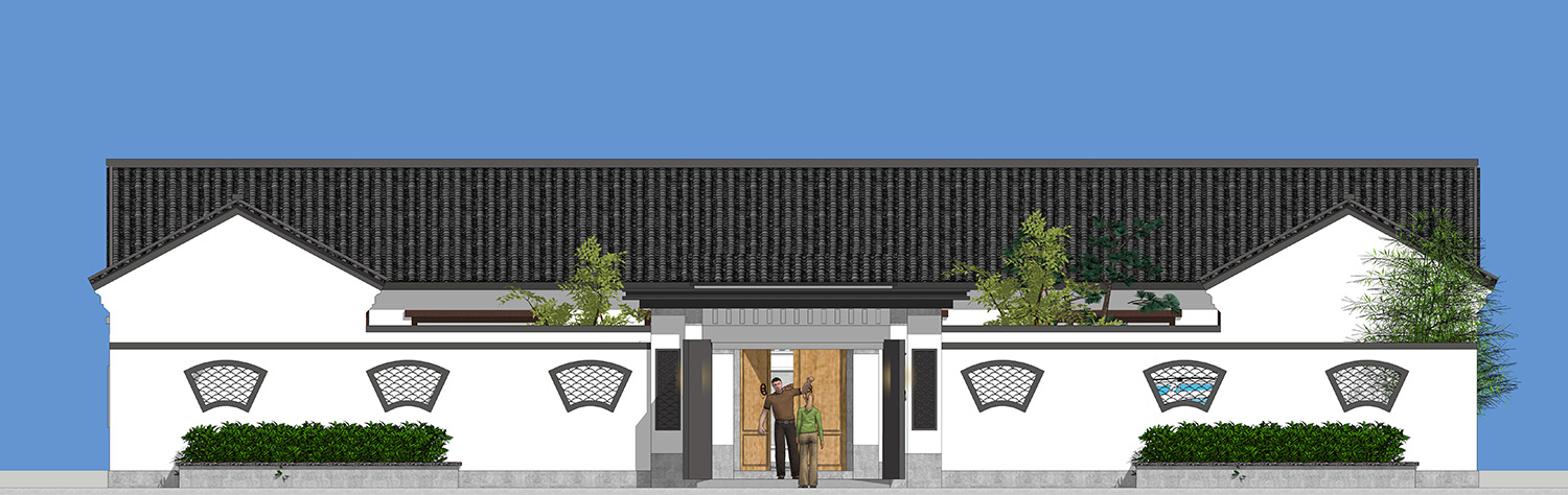河北廊坊王家三合院