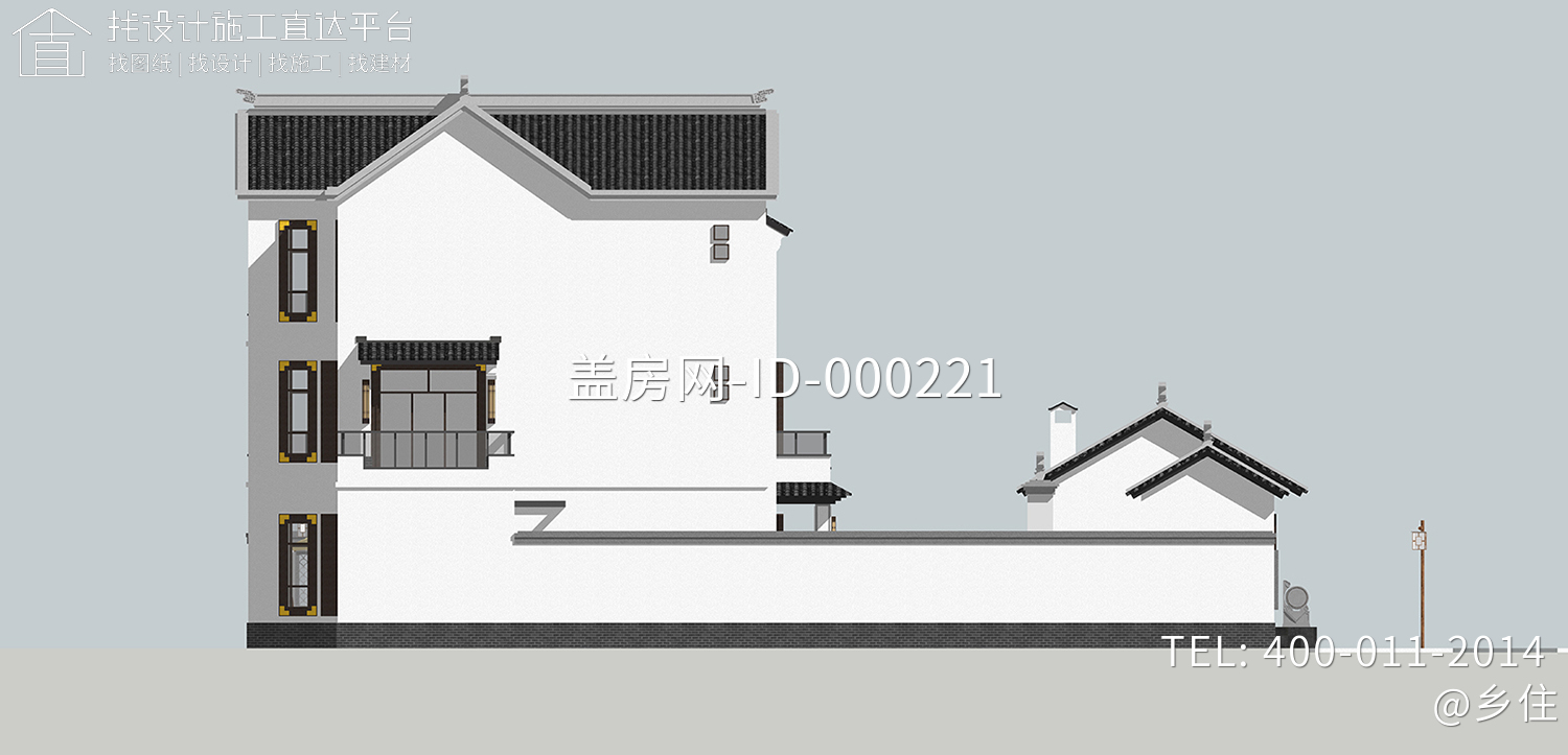 湖南湘西麻家新中式别墅