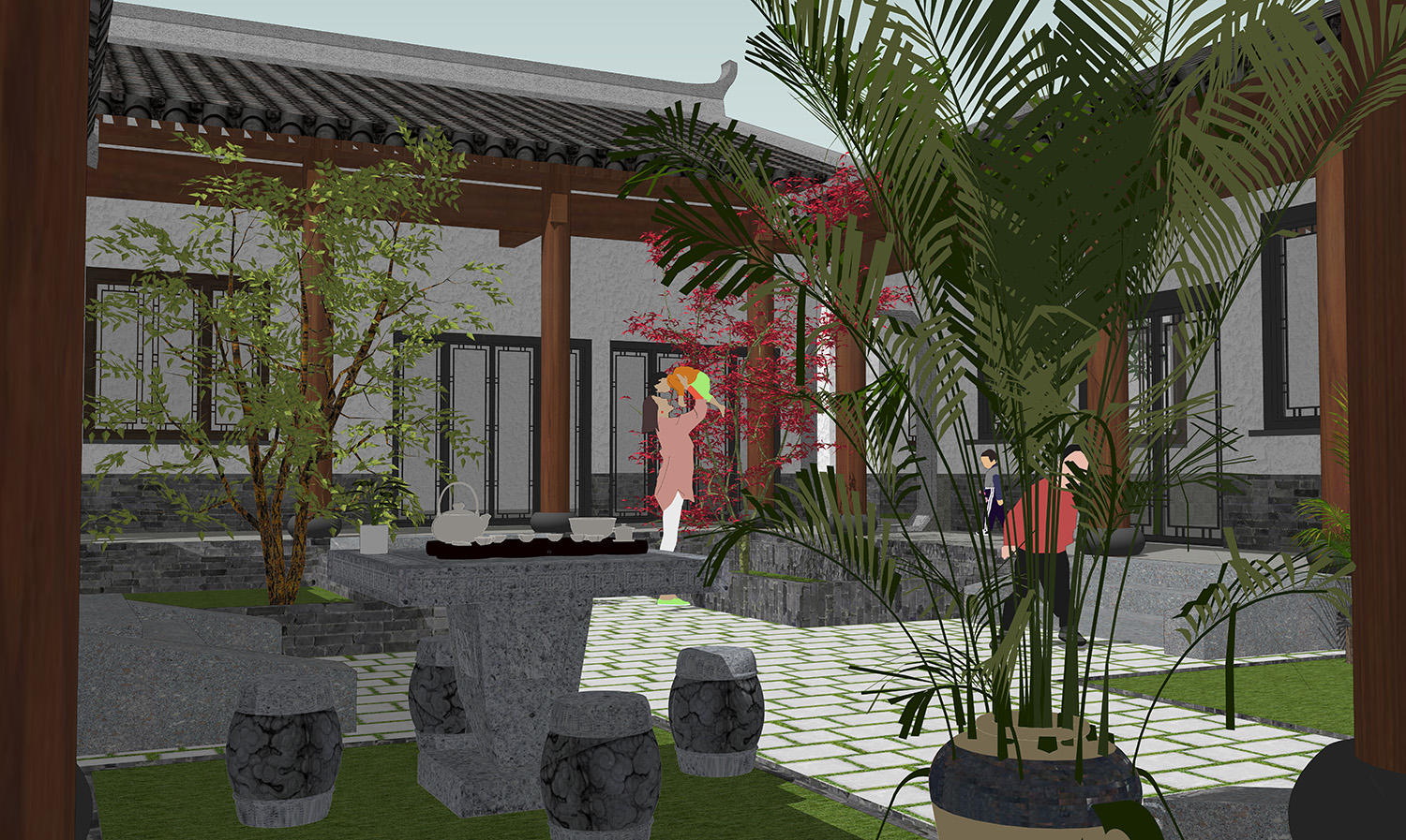 安徽安庆石家四合院