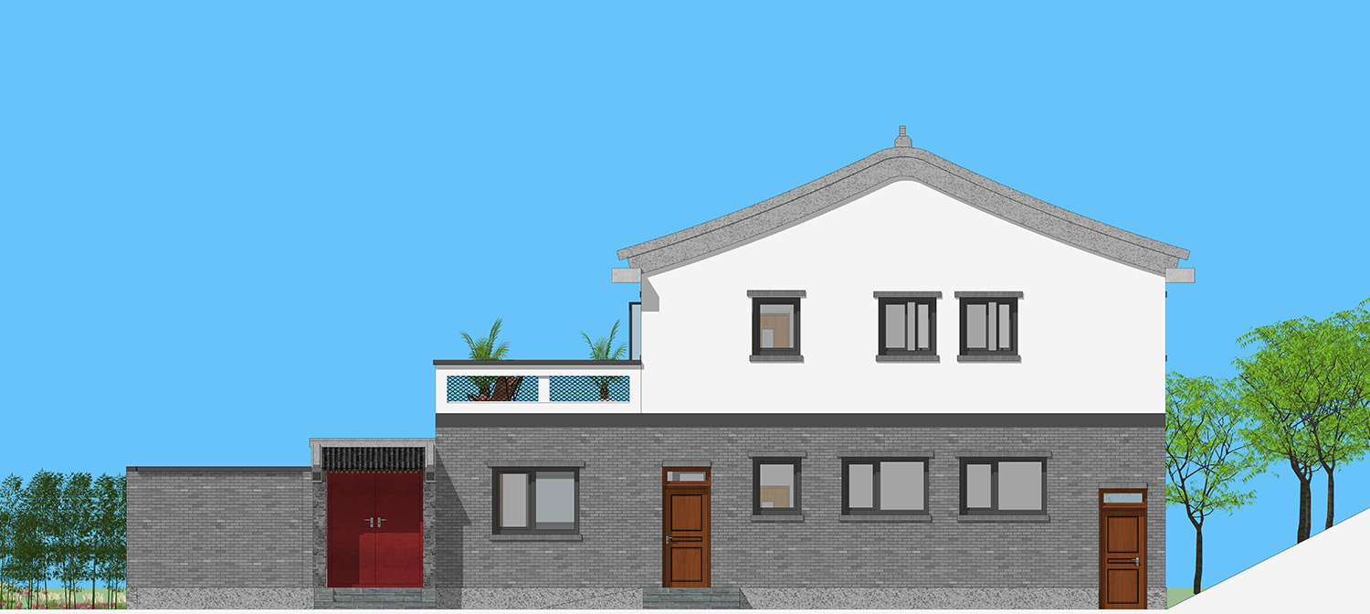 四川广元马家新中式住宅