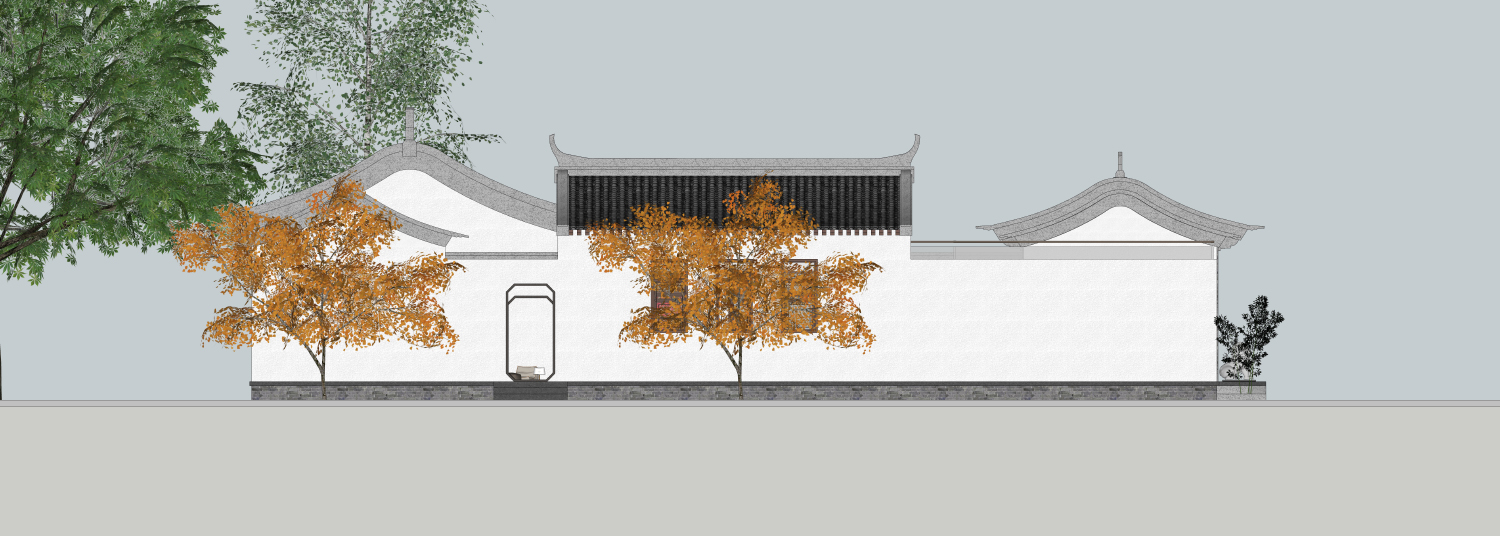 湖南湘潭唐家中式四合院