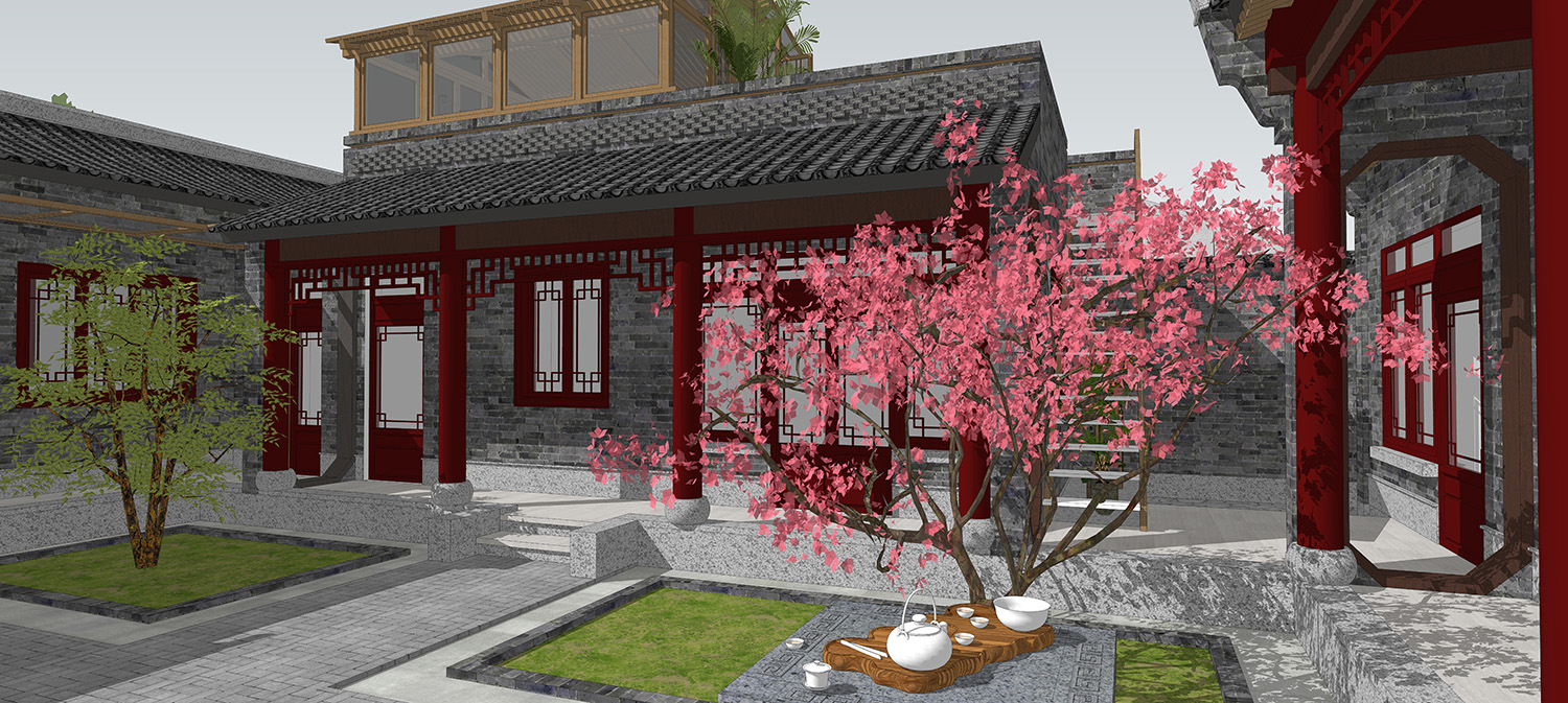 湖南邵阳易家四合院