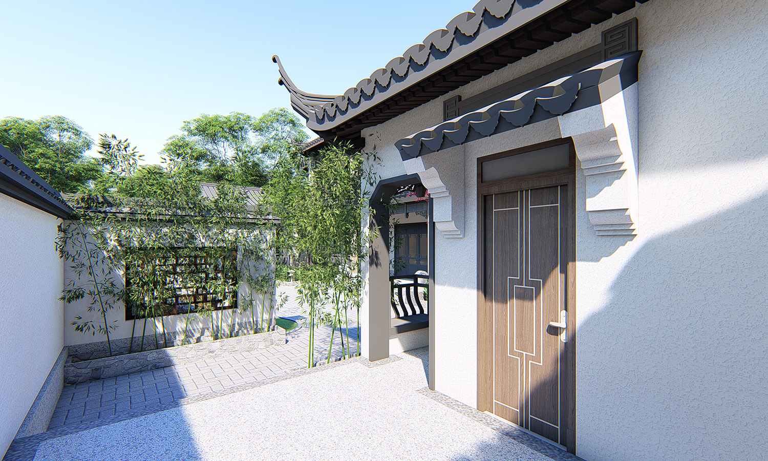 安徽阜阳吕家中式三合院