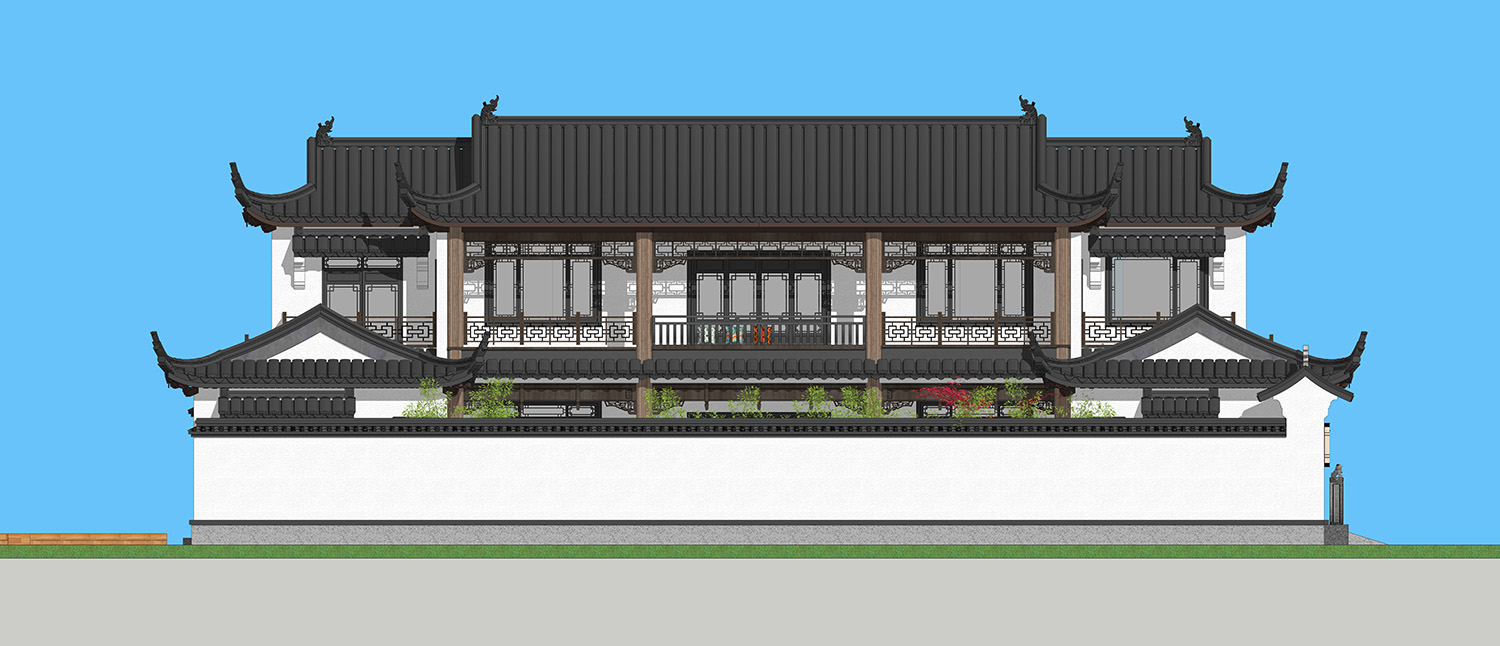 安徽阜阳吕家中式三合院