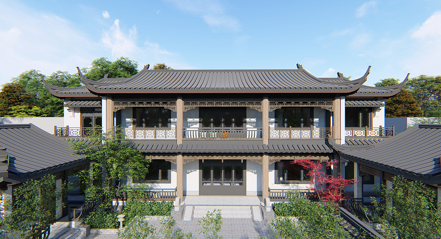 安徽阜阳吕家中式三合院