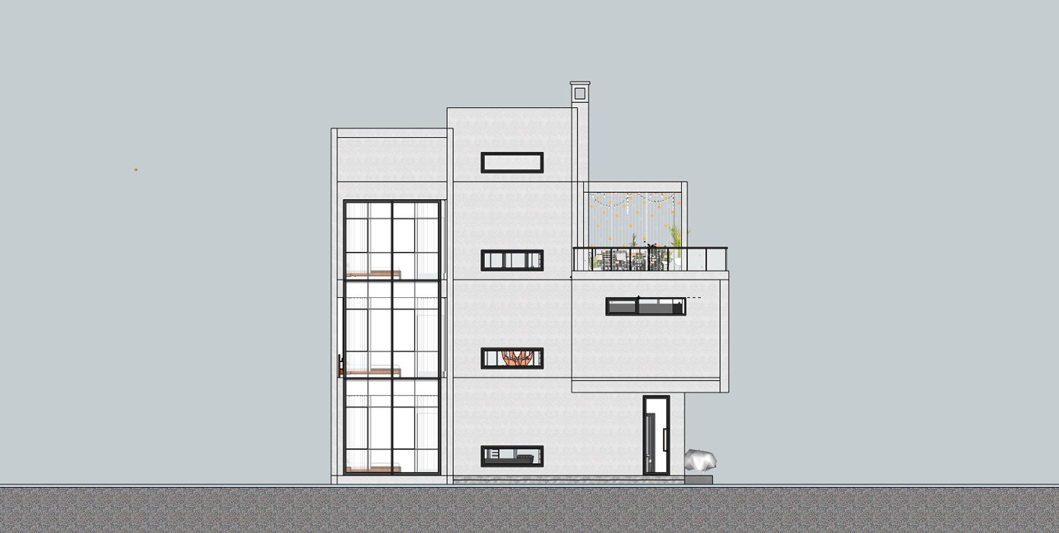 四川南充赖家现代别墅