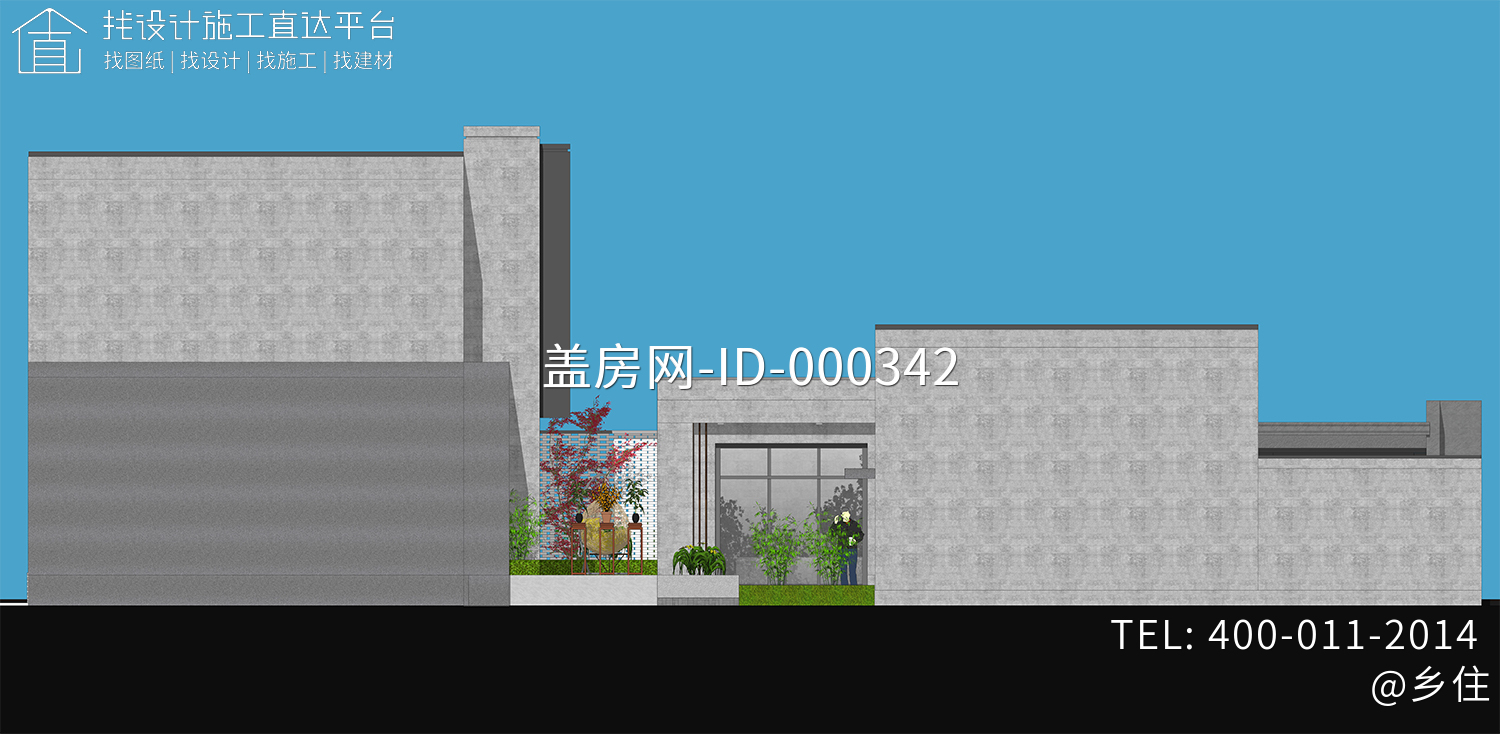 河北保定翟家现代别墅图纸 河北保定翟家现代别墅图纸