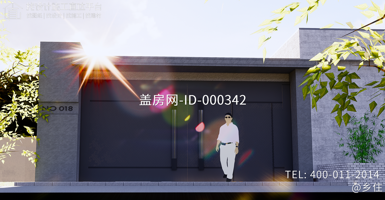 河北保定翟家现代别墅图纸 河北保定翟家现代别墅图纸