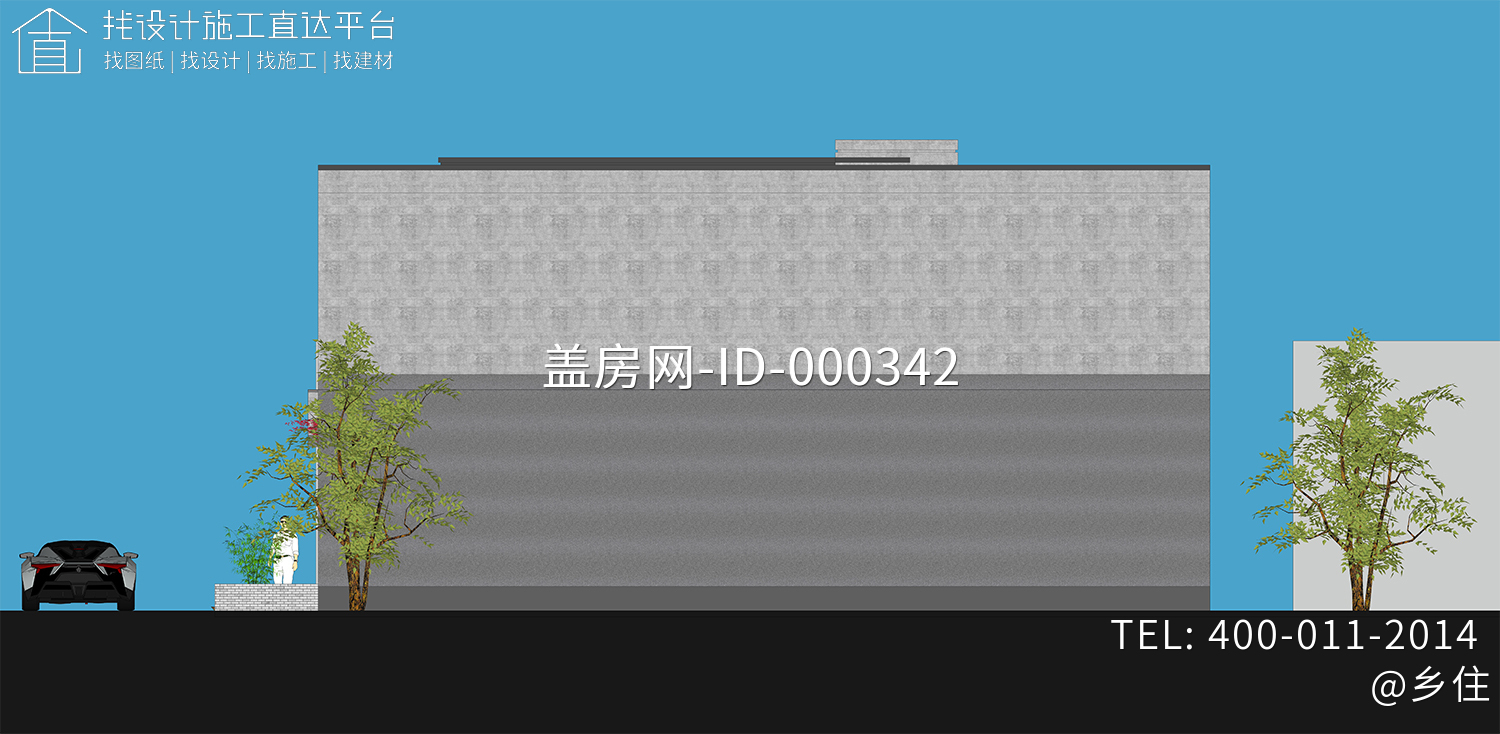 河北保定翟家现代别墅图纸 河北保定翟家现代别墅图纸