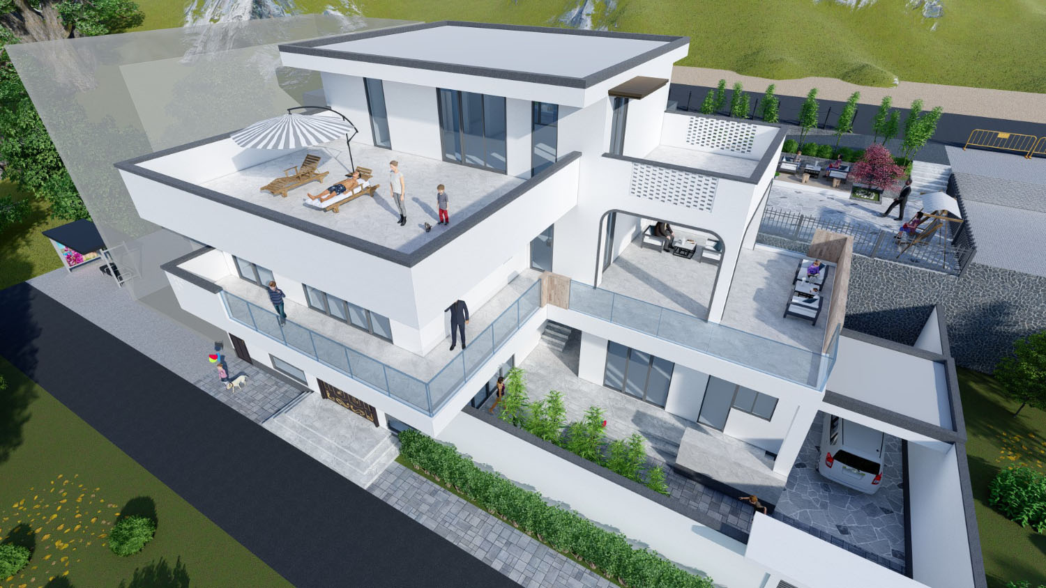 福建建瓯翁家现代别墅