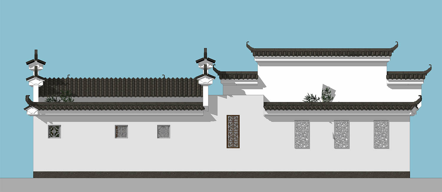 安徽阜阳郭家中式三合院