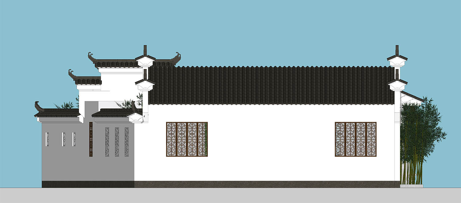 安徽阜阳郭家中式三合院