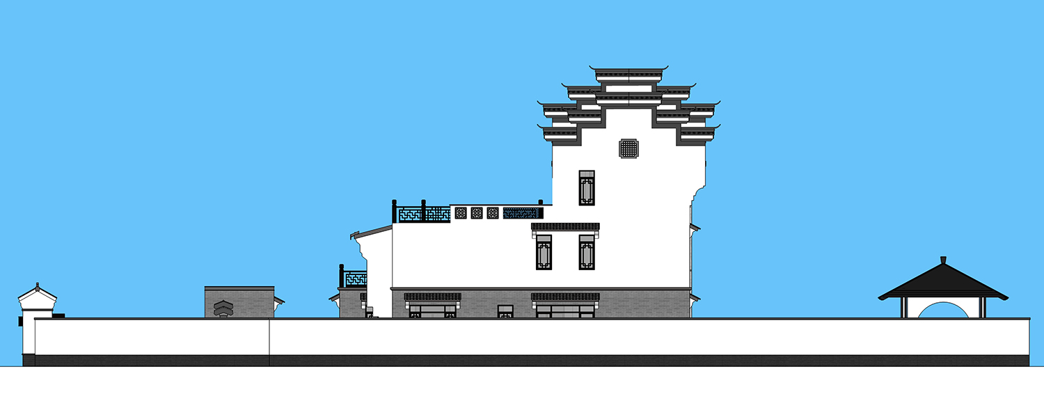 广西南宁温家三合院