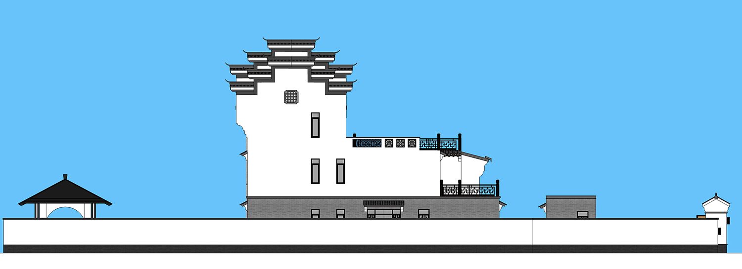 广西南宁温家三合院