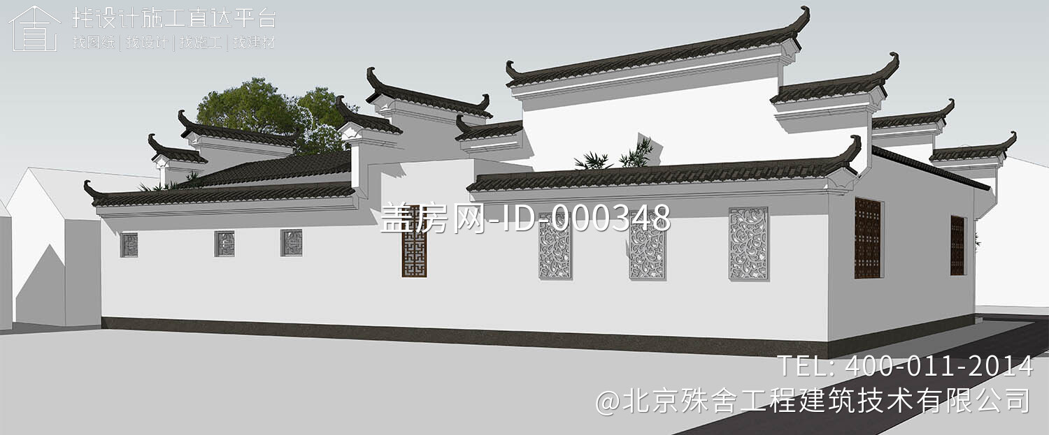 安徽阜阳郭家中式三合院