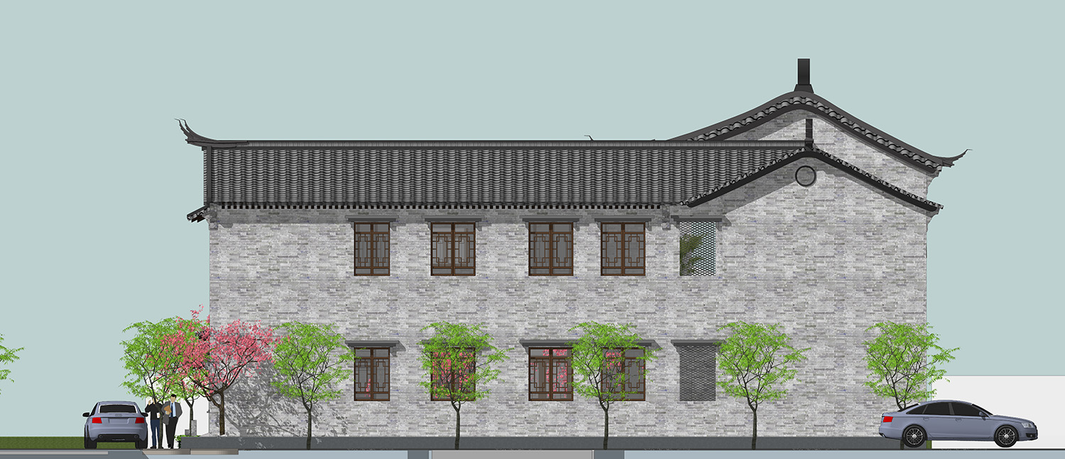 安徽亳州石家四合院图纸 （二层版、三层版）