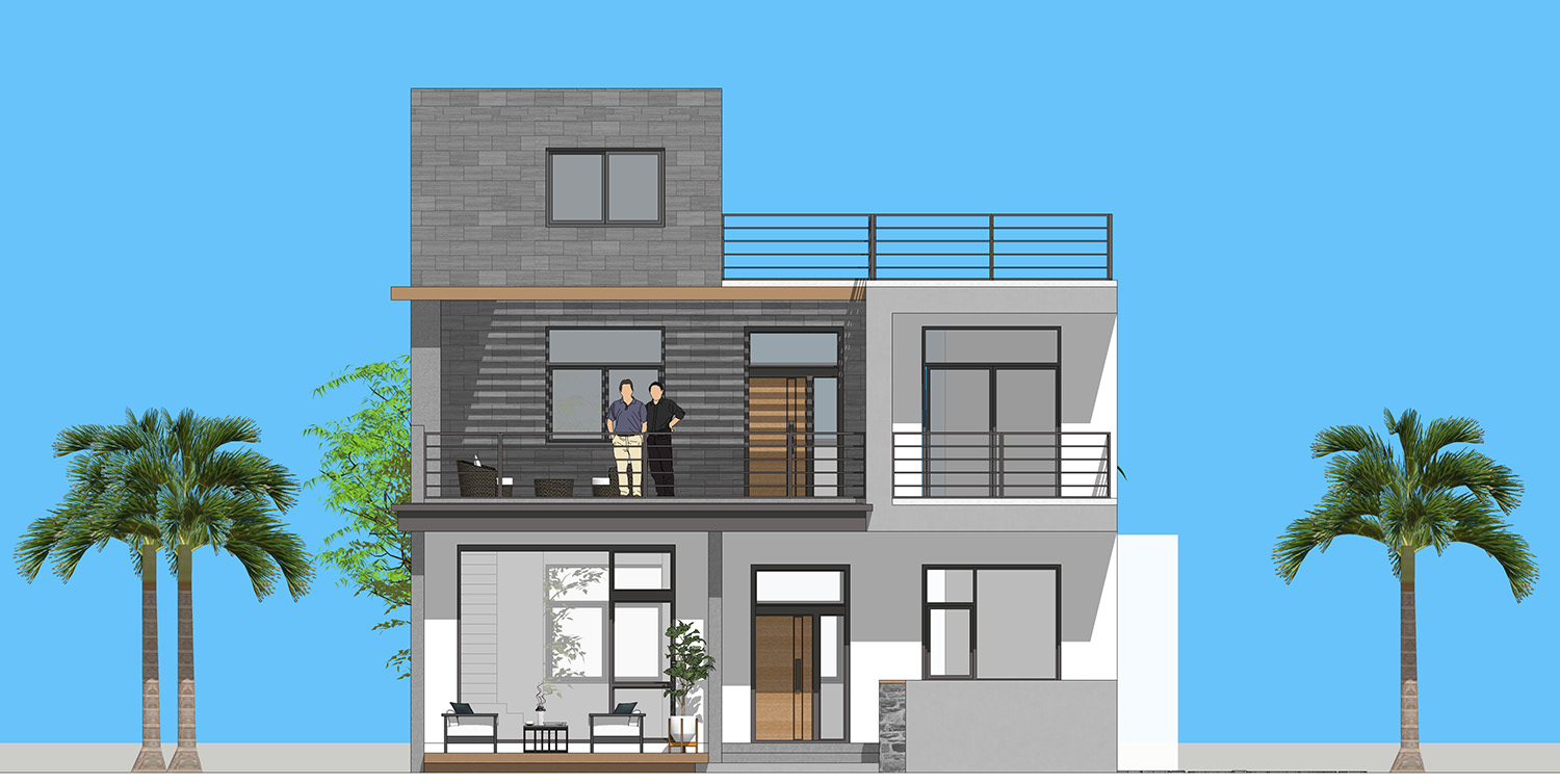 海南文昌符家现代住宅