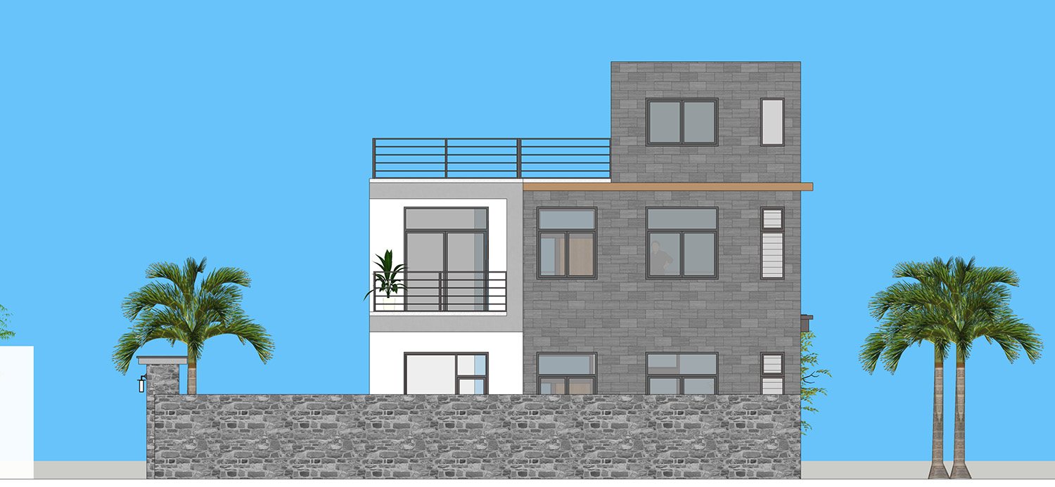 海南文昌符家现代住宅