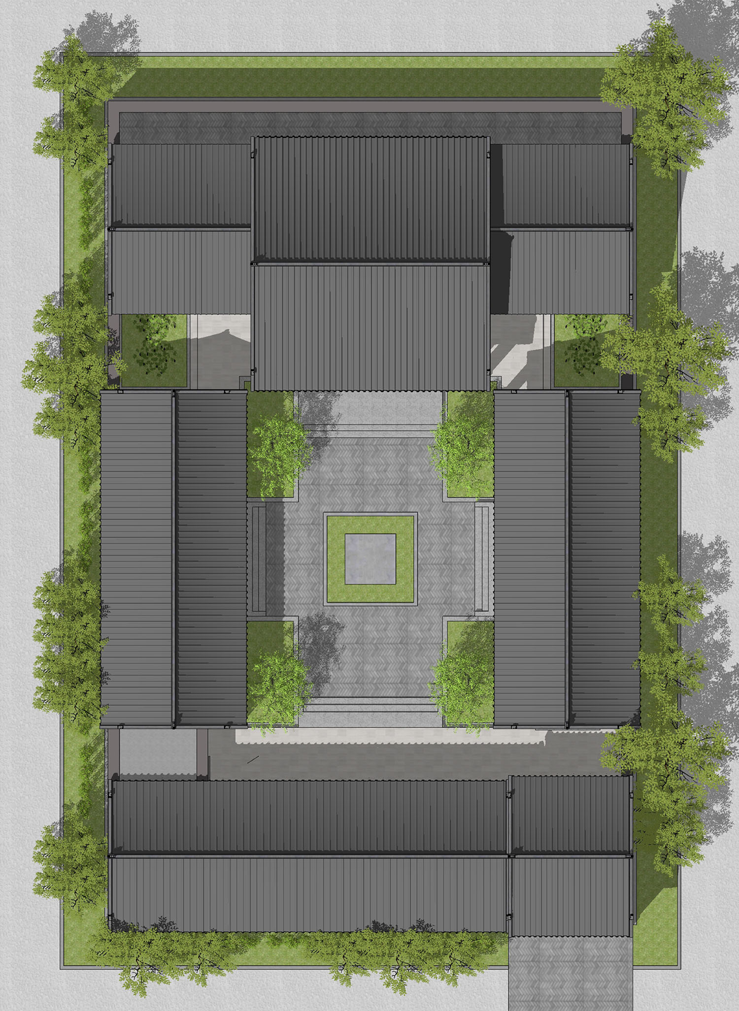 河北承德陈家四合院