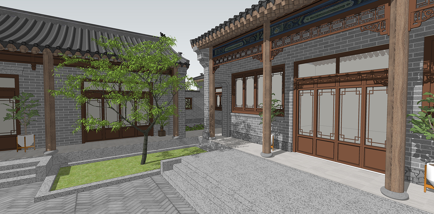 河北承德陈家四合院