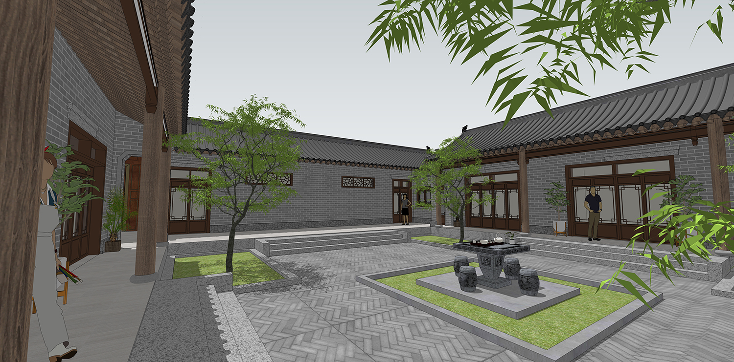 河北承德陈家四合院