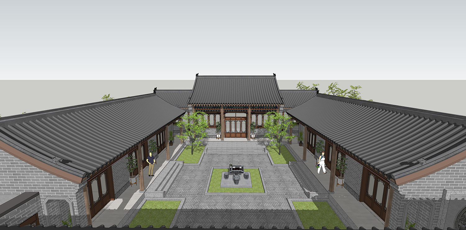 河北承德陈家四合院