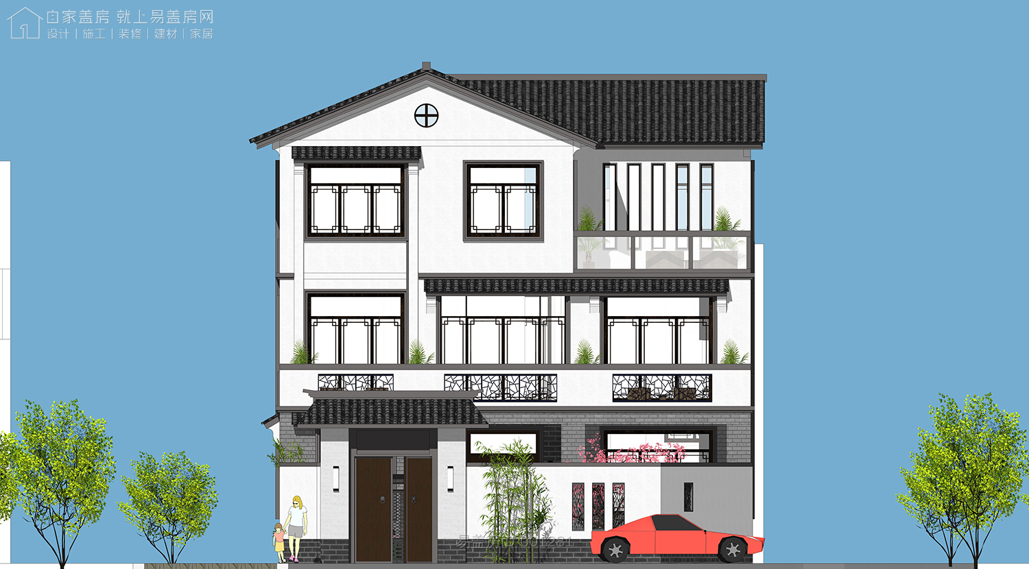 广东河源龚家中式宅院