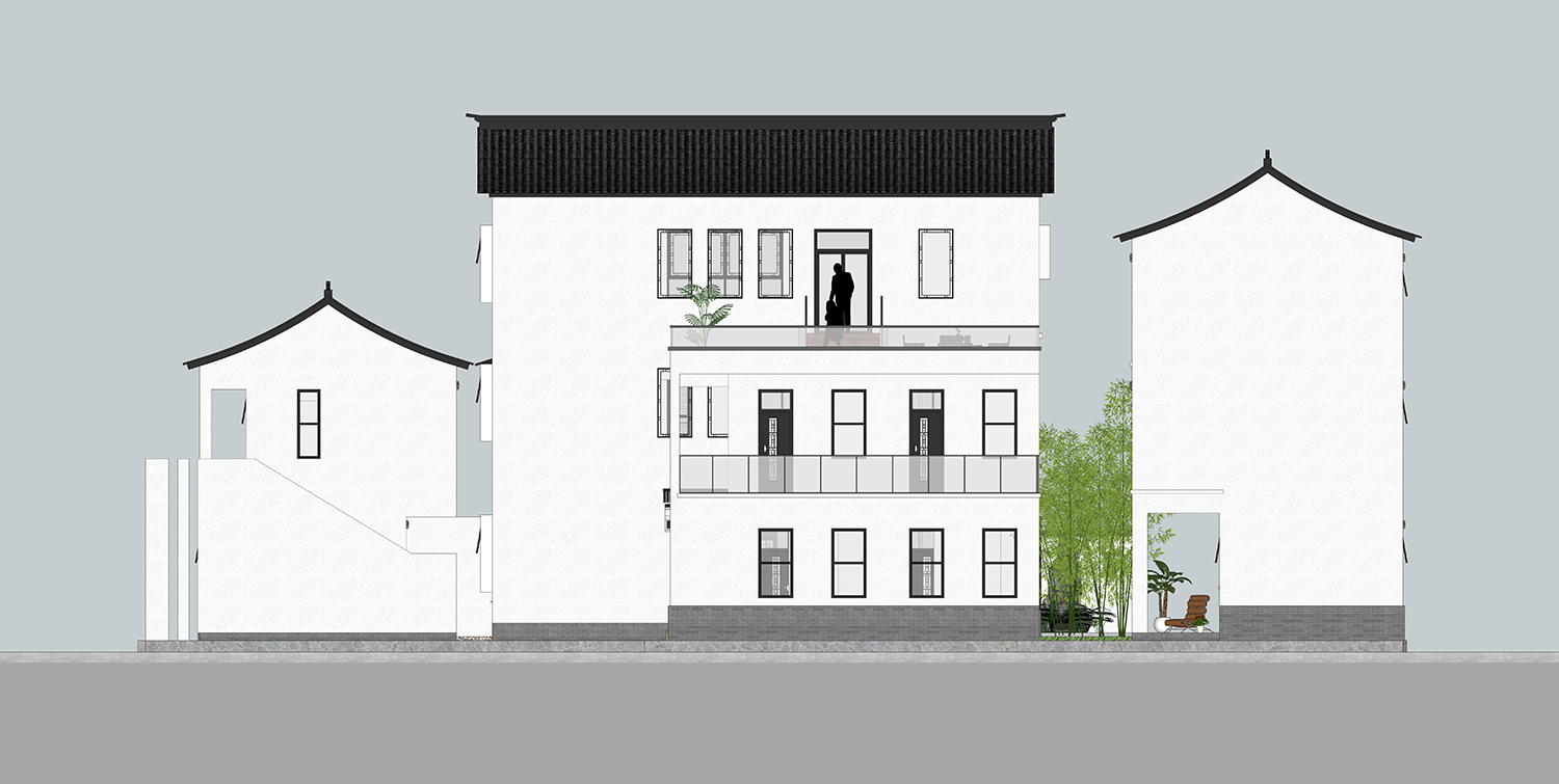 湖南永州陈家新中式建筑群