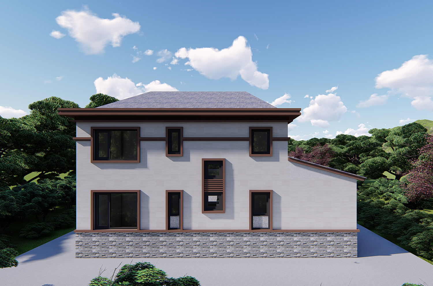 北京密云王家新中式宅院