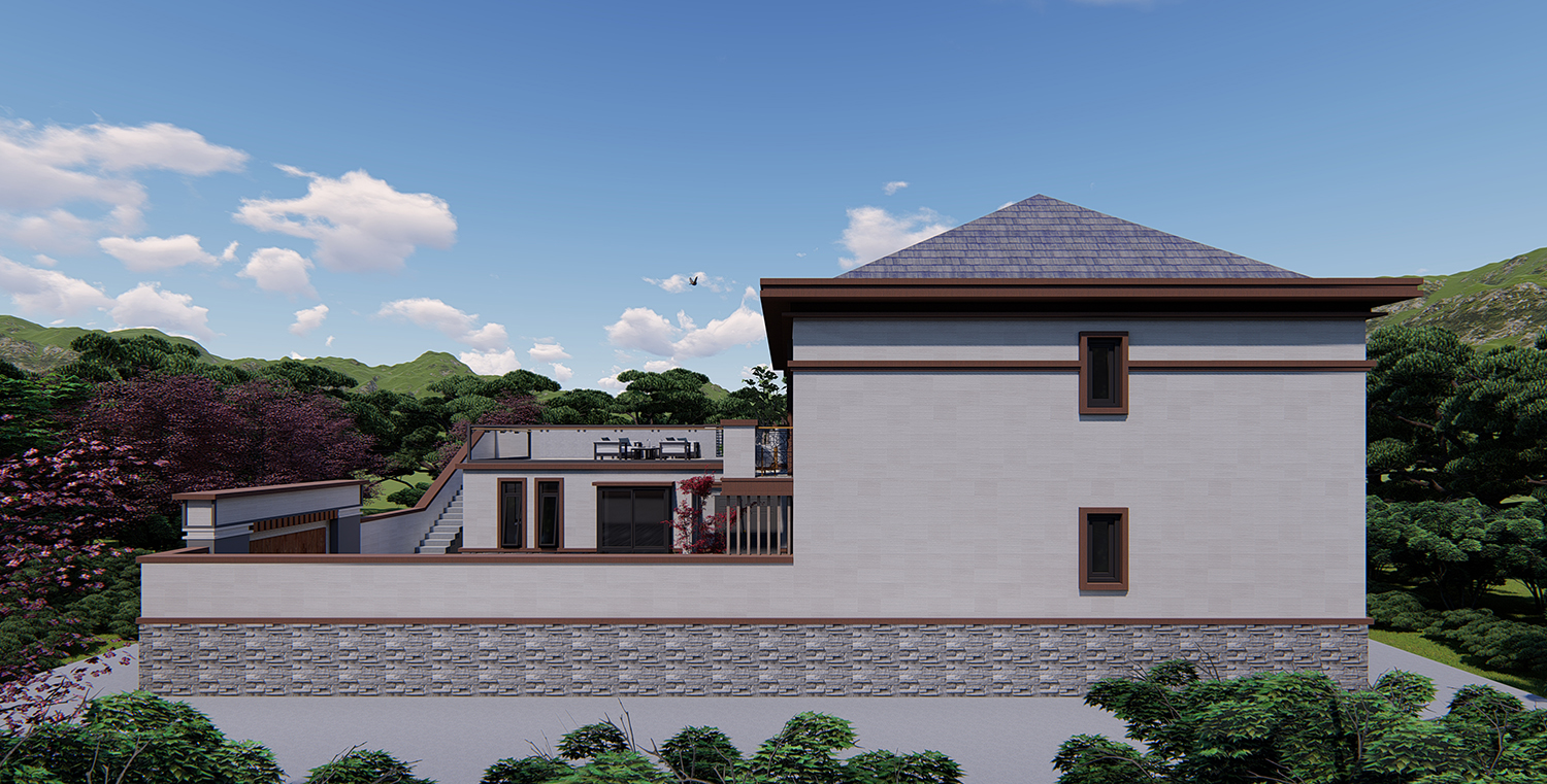 北京密云王家新中式宅院