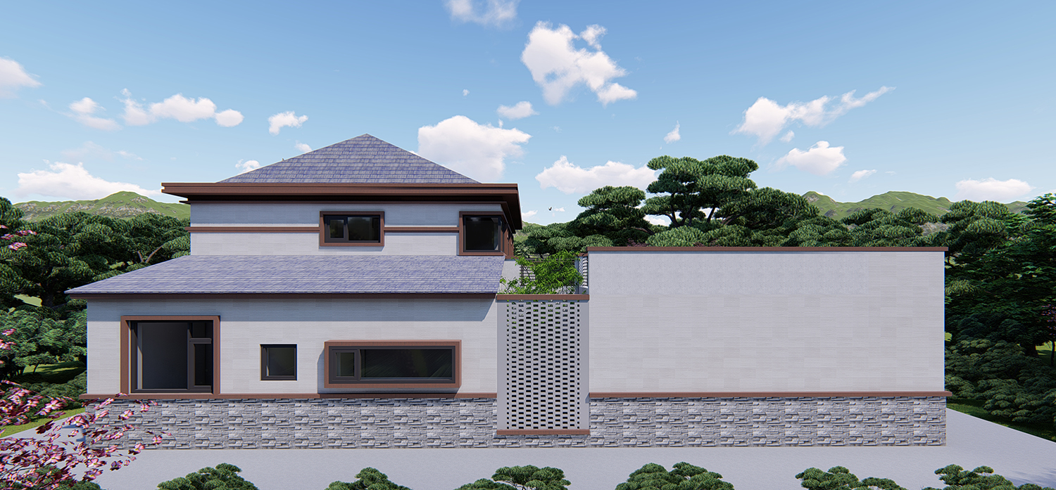 北京密云王家新中式宅院