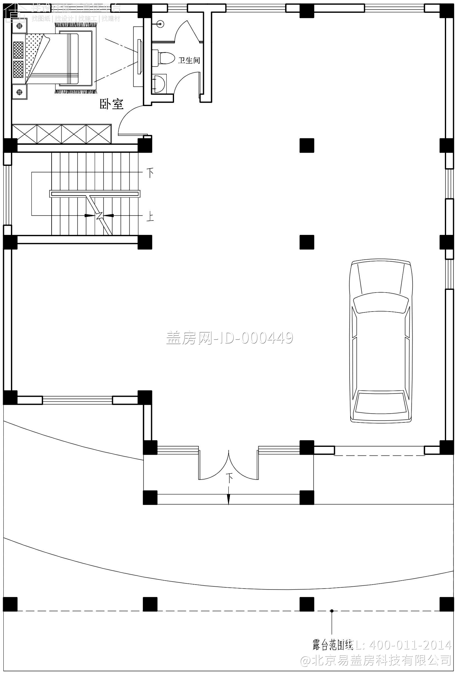 云南昭通罗家欧式别墅图纸