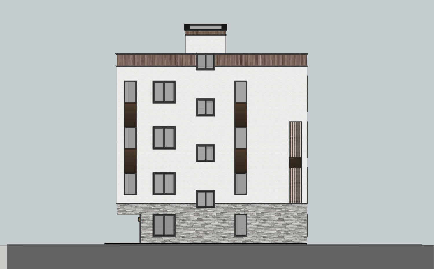 厦门卢先生现代农村自建房图纸