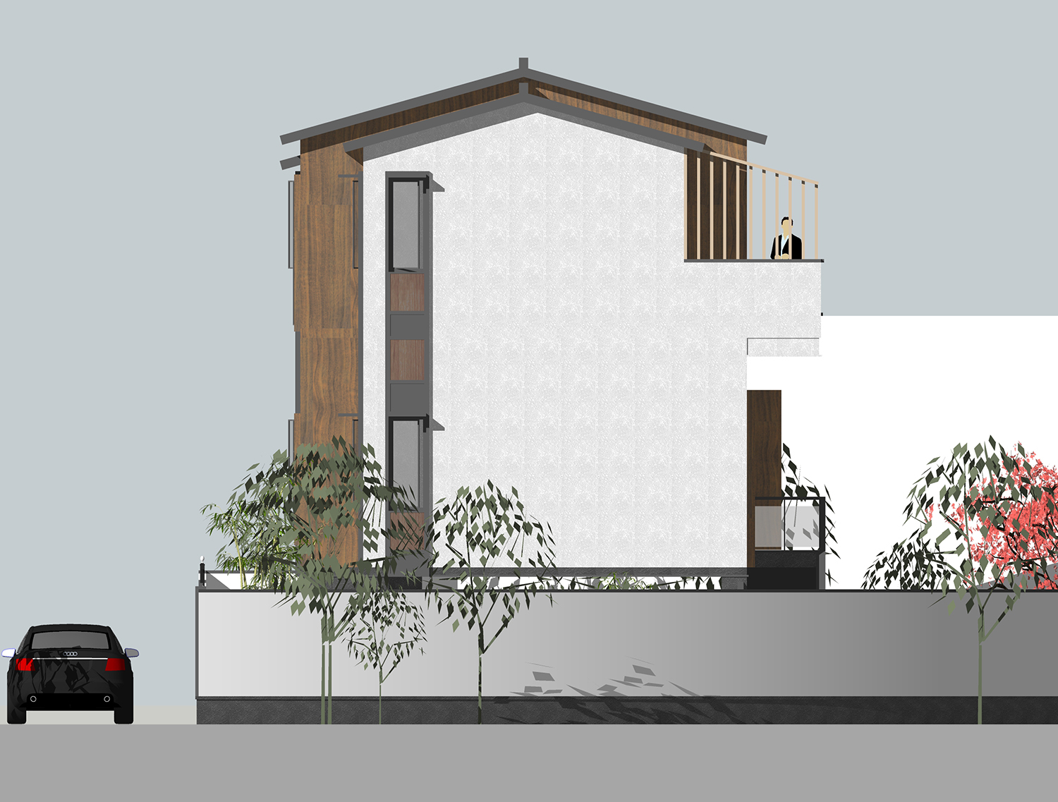 四川达州陈家新中式宅院