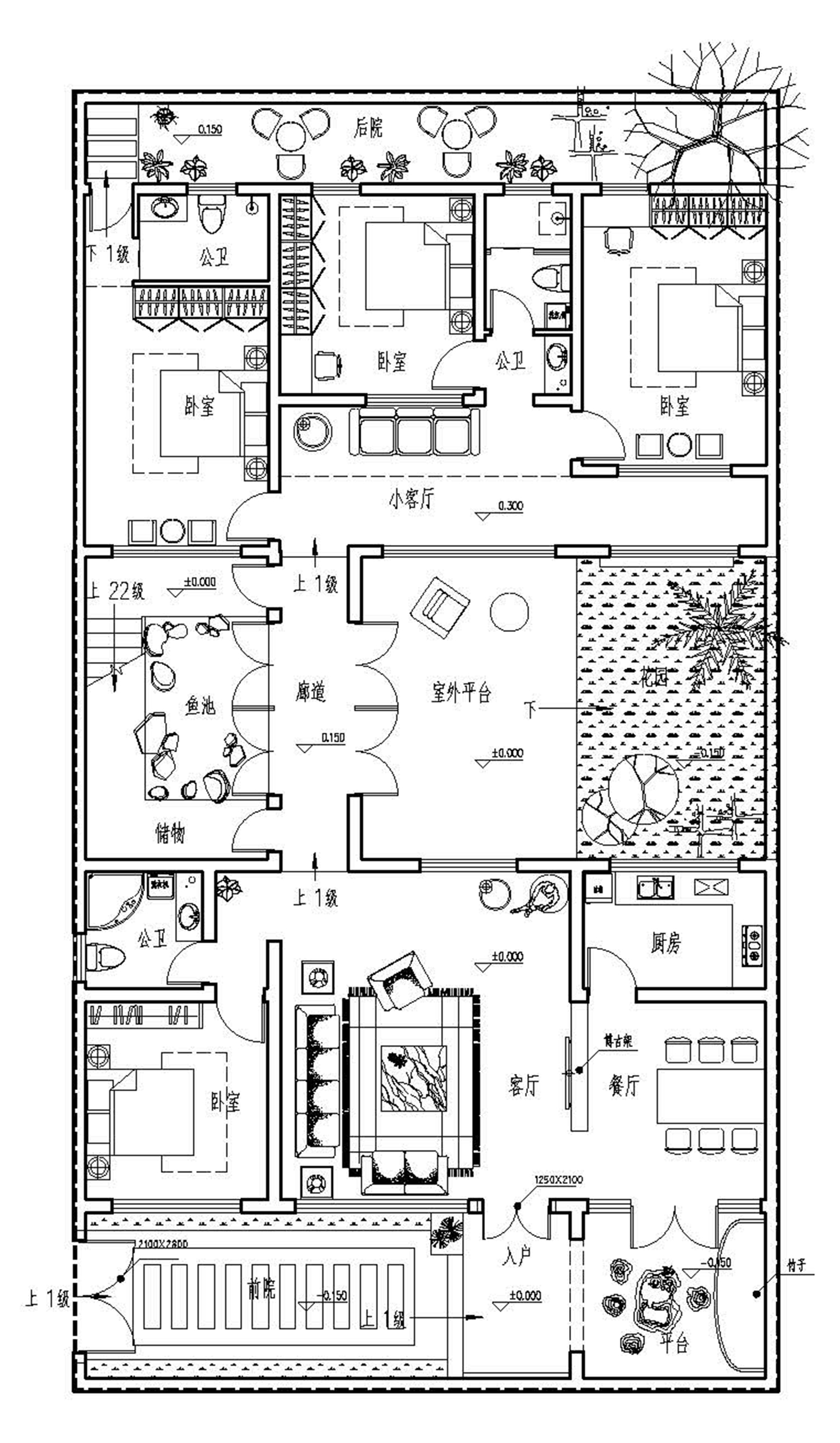 北京平谷刘家新中式别墅