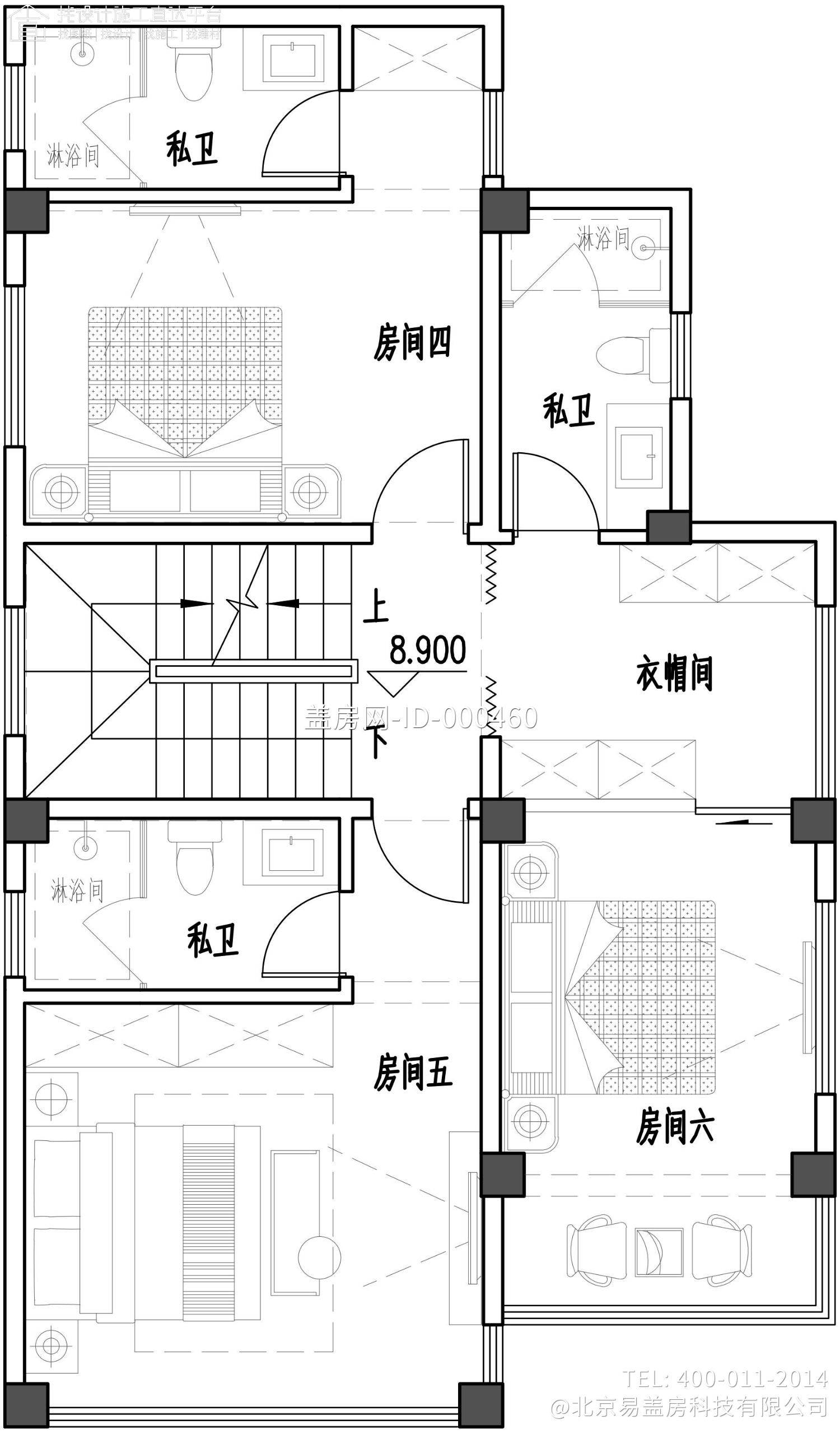 厦门卢先生现代农村自建房图纸