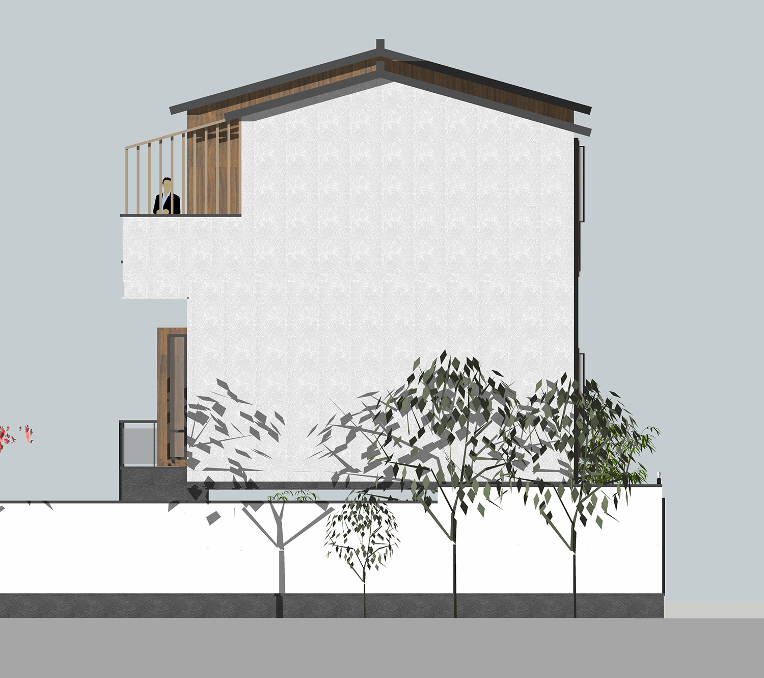 四川达州陈家新中式宅院