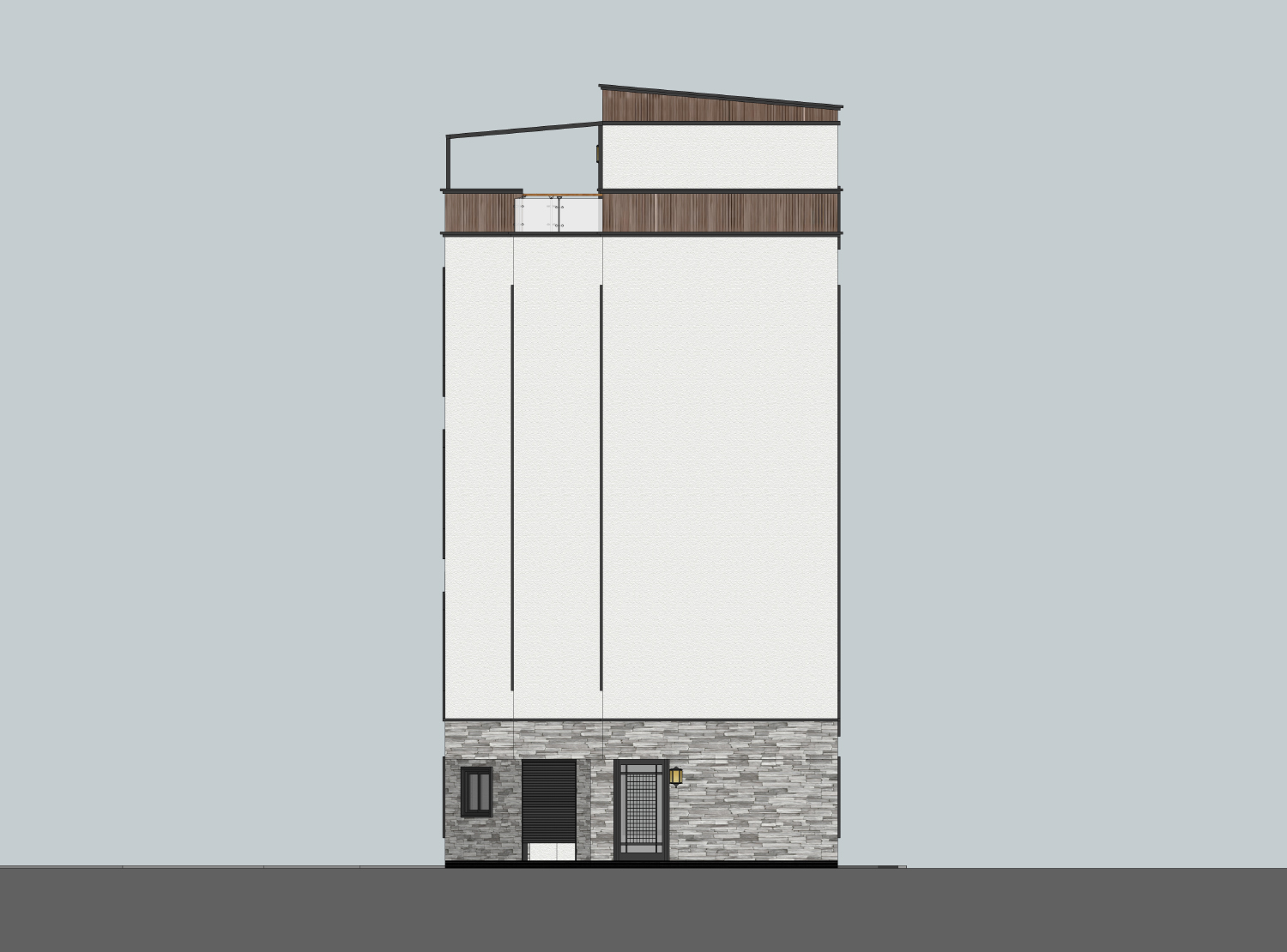 厦门卢先生现代农村自建房图纸