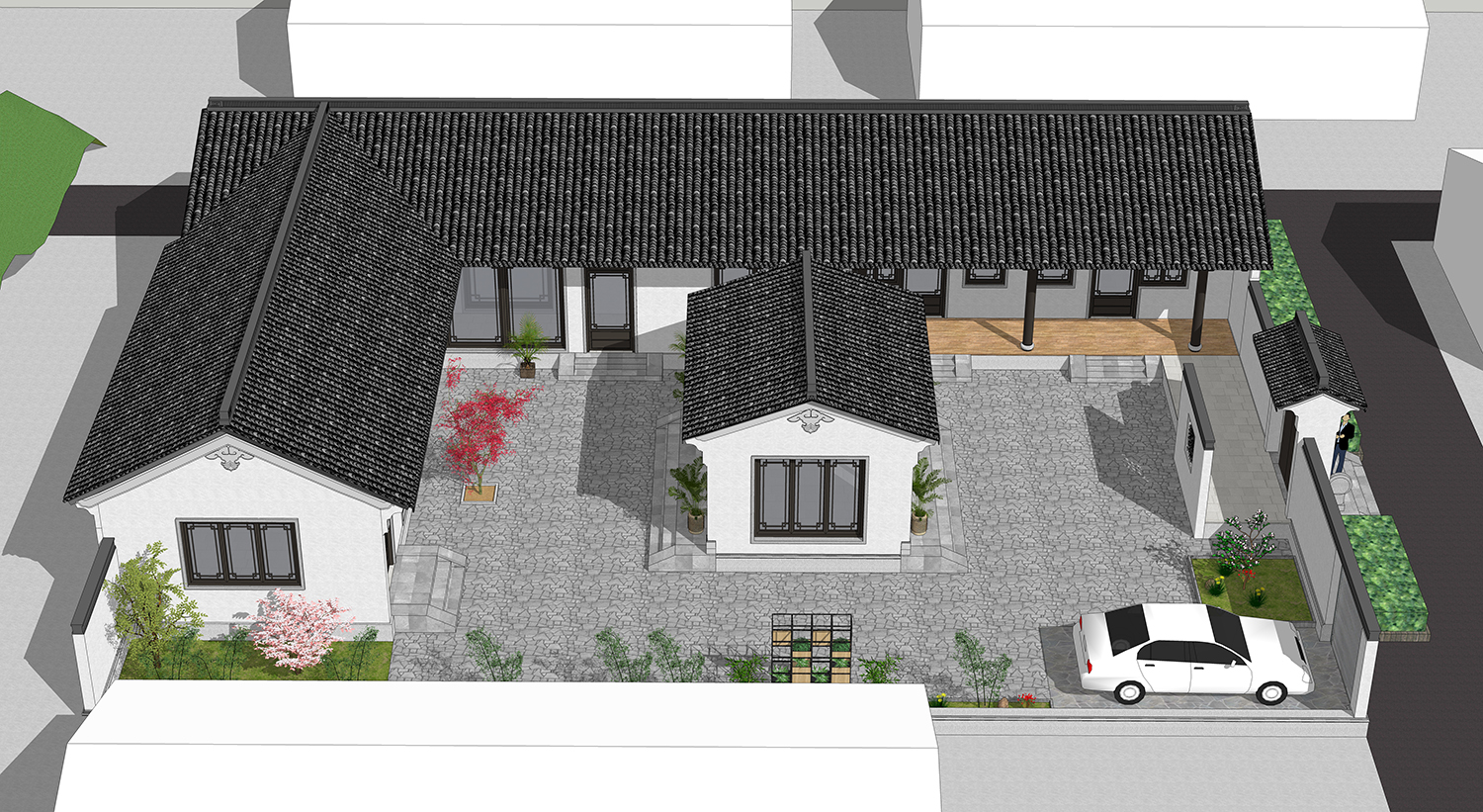 河北石家庄刘家新中式宅院